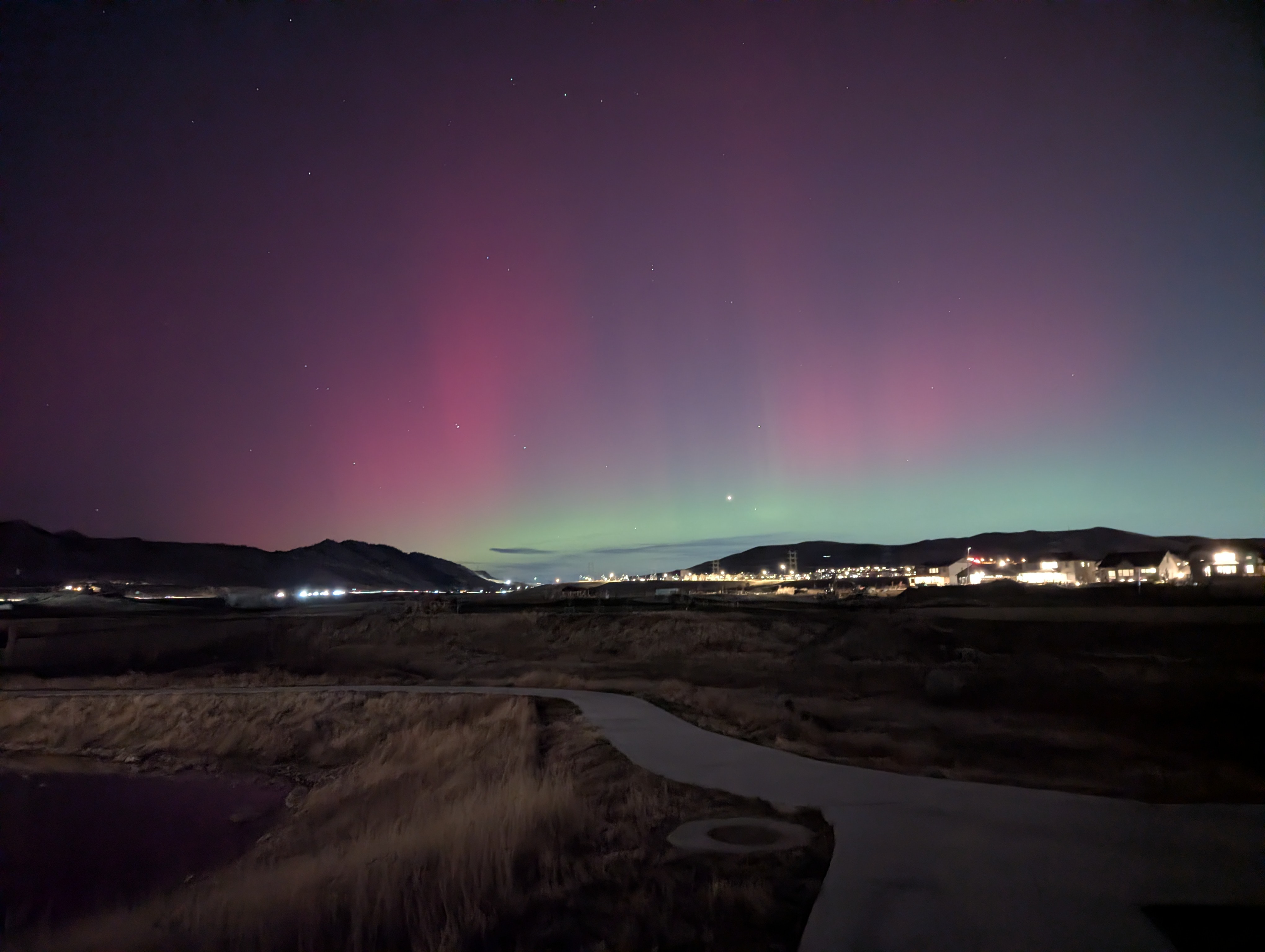 Northern Lights, Morrison, Colorado